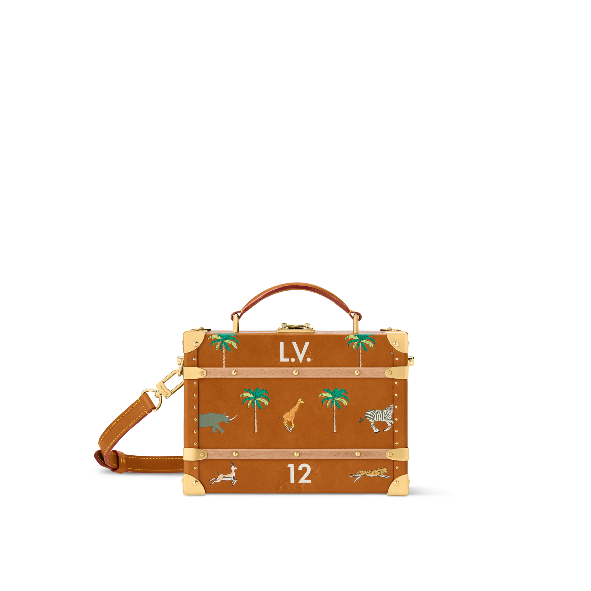LV x Darjeeling Limited Handle Trunk Other Leathers - Trunks